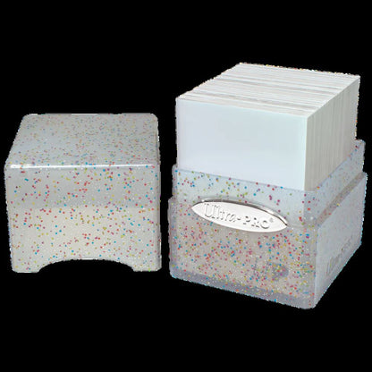 Ultra Pro: Glitter Satin Cube (Clear)