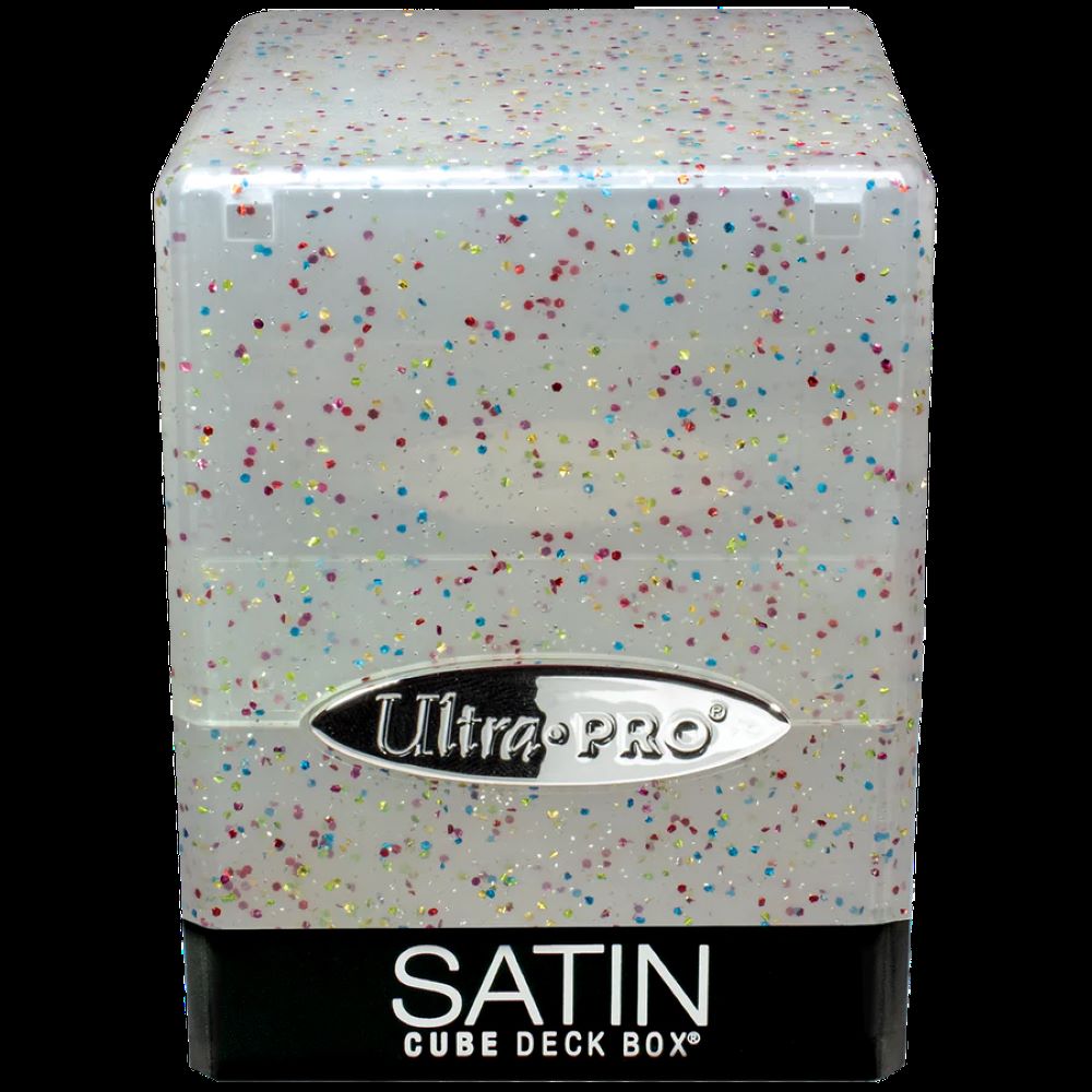 Ultra Pro: Glitter Satin Cube (Clear)