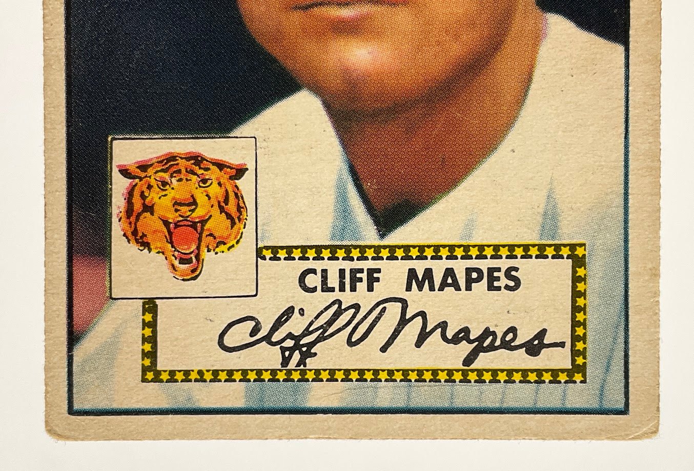 Cliff Mapes 1952 Topps #103 Detroit Tigers VG - Collector Store LLC