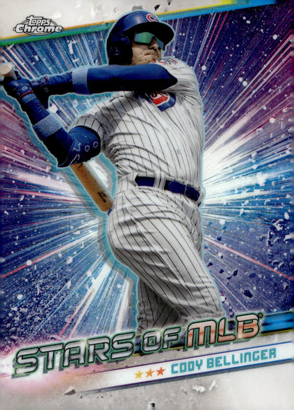 Cody Bellinger 2024 Topps Chrome Stars of the MLB Refractor #CSMLB - 63 - Collector Store LLC