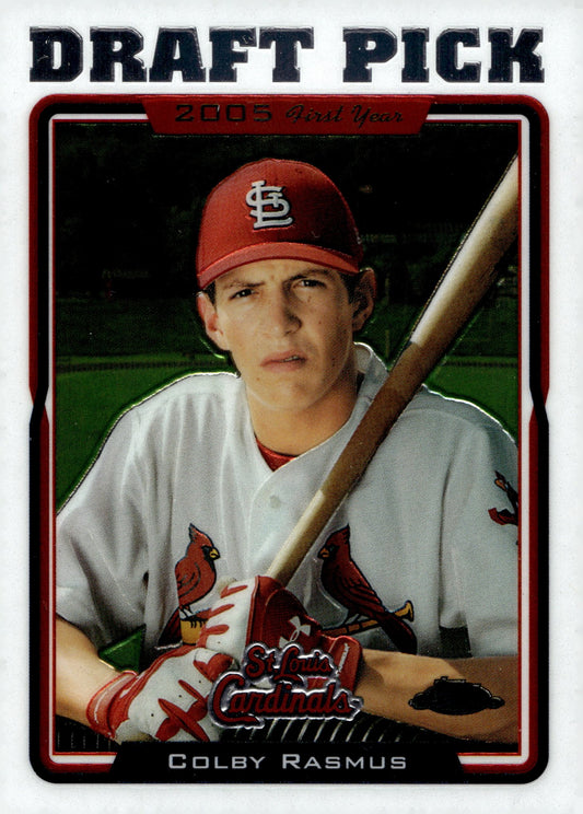 Colby Rasmus 2005 Topps Chrome Draft Pick UH205 - Collector Store LLC