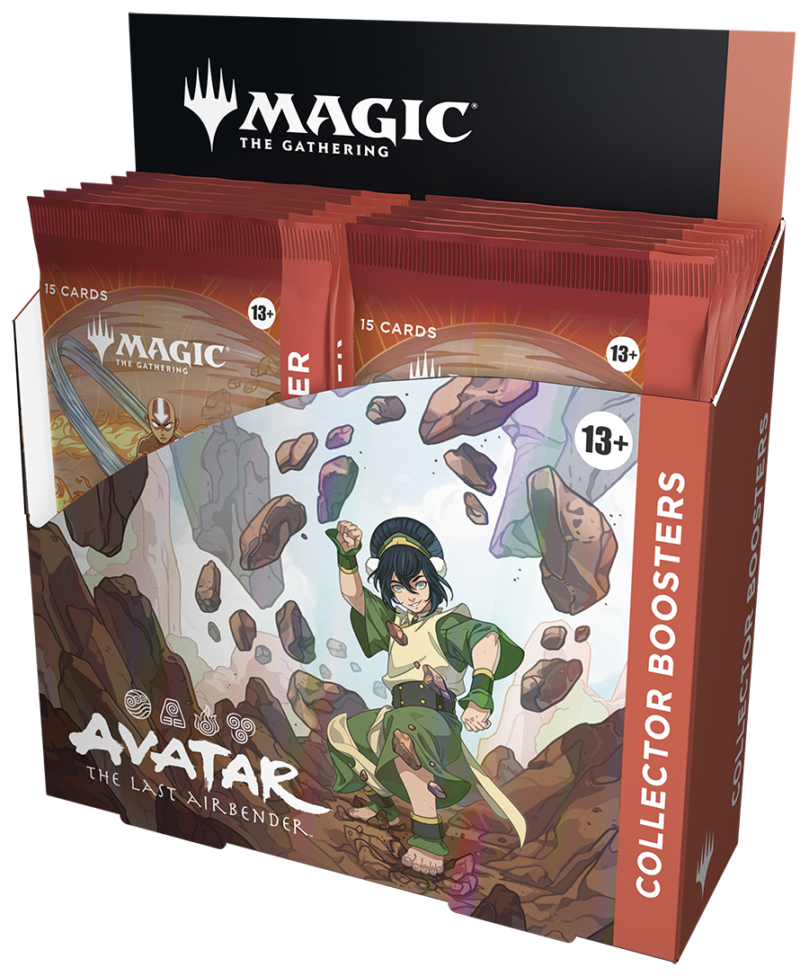 avatar the last airbender mtg card sleeves Magic the Gathering: Avatar The Last Airbender Collector Booster Box