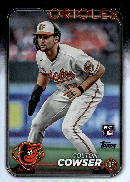 Colton Cowser 2024 Topps Series 1 Foil RC 257 - Collector Store LLC