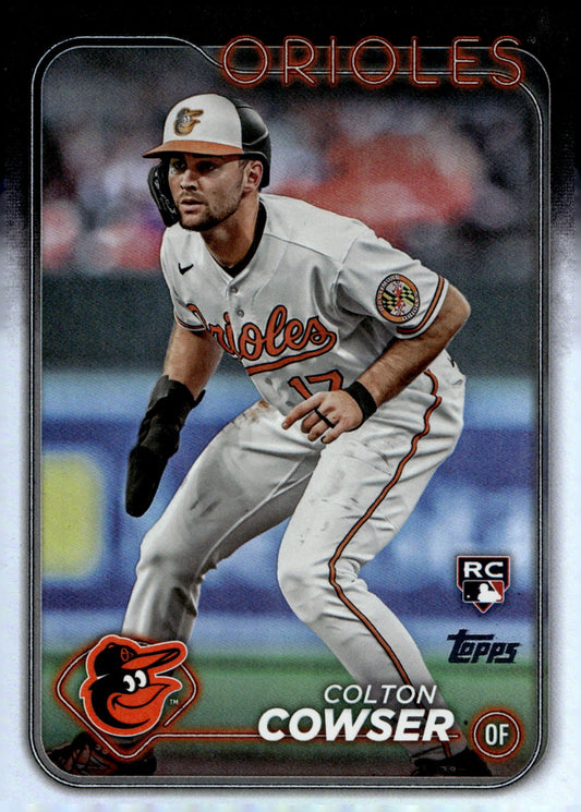 Colton Cowser 2024 Topps Series 1 Foil RC 257 - Collector Store LLC