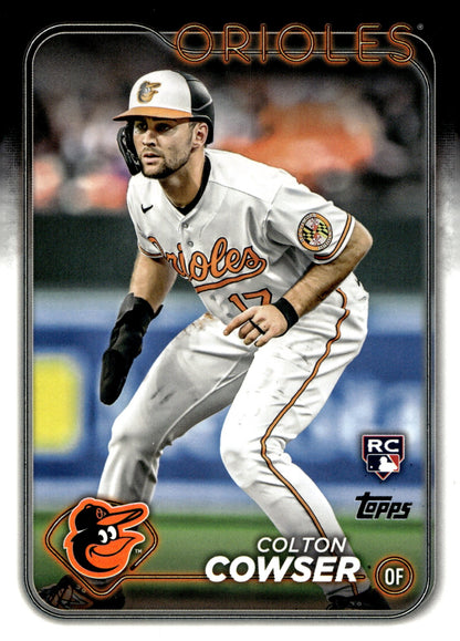 Colton Cowser 2024 Topps Series 1 RC #257 - Collector Store LLC