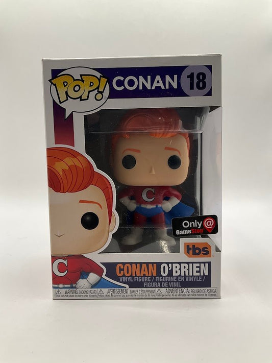 Conan O'Brien Funko Pop! TV Show #18 GameStop Exclusive - Collector Store LLC