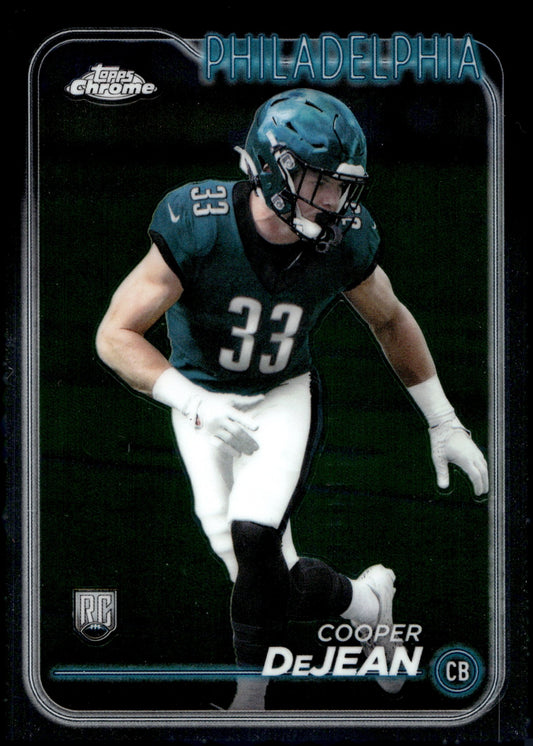 Cooper DeJean 2024 Topps Chrome RC #232 #3 - Collector Store LLC
