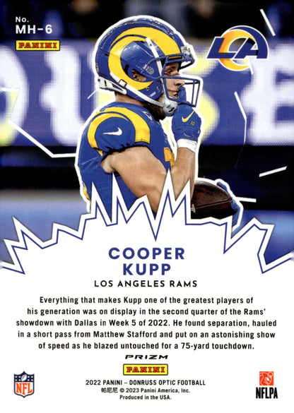 Cooper Kupp 2022 Panini Donruss Optic My House Prizm #MH - 6 - Collector Store LLC