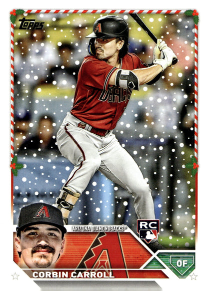 Corbin Carroll 2023 Topps Holiday RC H113 - Collector Store LLC