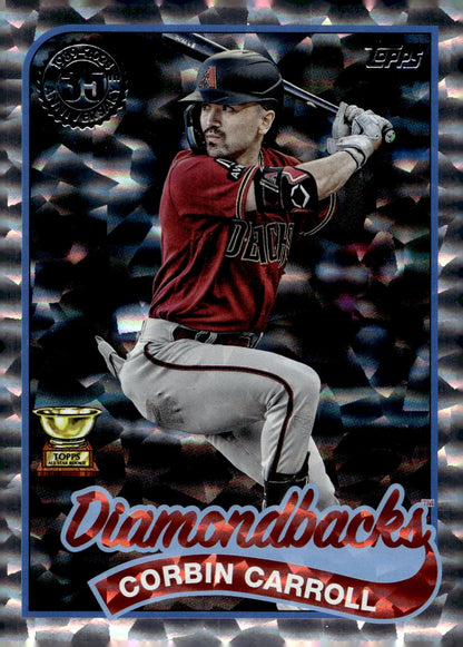 Corbin Carroll 2024 Topps 35th Anniversary Silver Foilboard 89B - 99 - Collector Store LLC