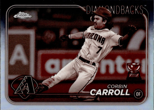 Corbin Carroll 2024 Topps Chrome Sepia Refractor 267 - Collector Store LLC