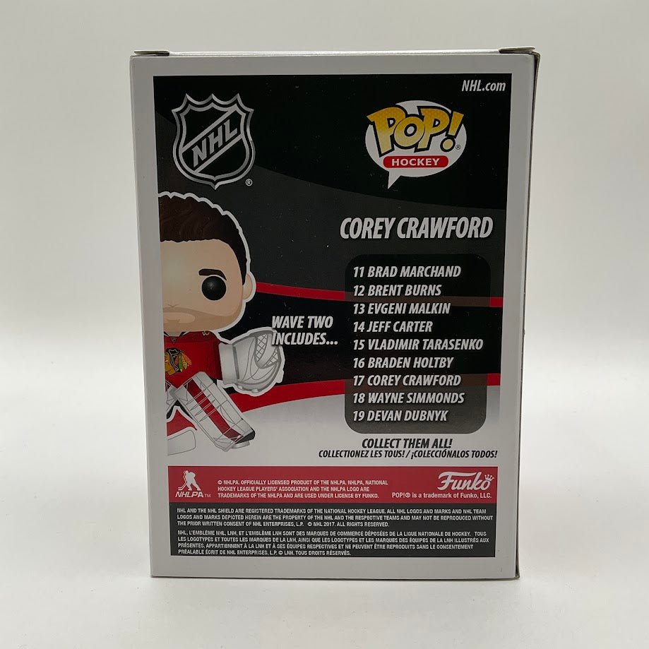 Corey Crawford Funko Pop! Chicago Blackhawks 17 - Collector Store LLC