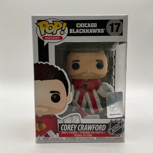Corey Crawford Funko Pop! Chicago Blackhawks 17 - Collector Store LLC