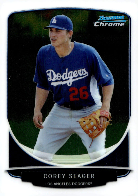 Corey Seager 2013 Bowman Chrome Mini 290 - Collector Store LLC