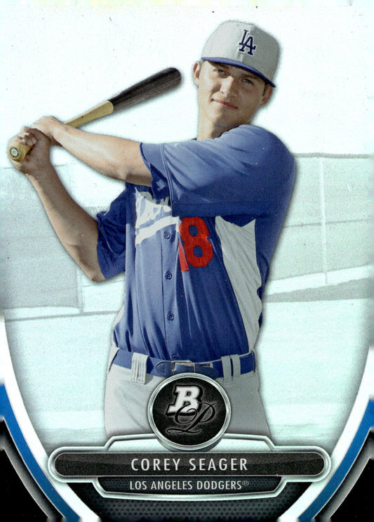 Corey Seager 2013 Bowman Platinum Moment Holo BPP41 2 - Collector Store LLC