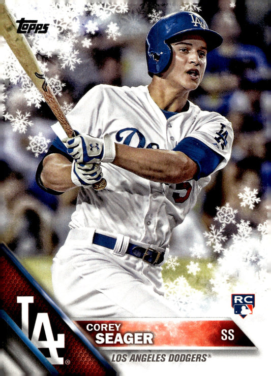 Corey Seager 2016 Topps Holiday RC #HMW129 - Collector Store LLC