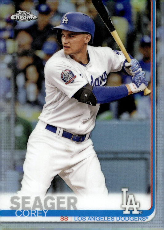 Corey Seager 2019 Topps Chrome Refractor 106 - Collector Store LLC