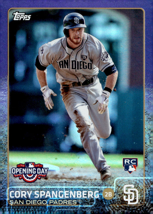 Cory Spangenberg 2015 Topps Opening Day Holo RC 157 - Collector Store LLC