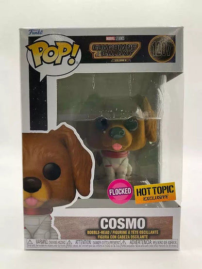 Cosmo Funko Pop! Guardians of the Galaxy Vol 3 #1207 Flocked Hot Topic - Collector Store LLC