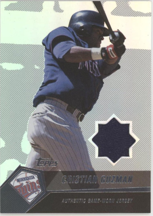 Cristian Guzman 2004 Topps Clubhouse Collection Swatch #CG - Collector Store LLC