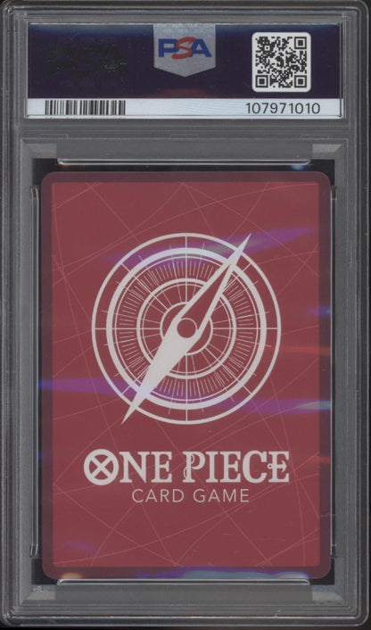 Crocodile One Piece Card Game Kingdoms of Intrigue Alternate Art 058 PSA 10 - Collector Store LLC