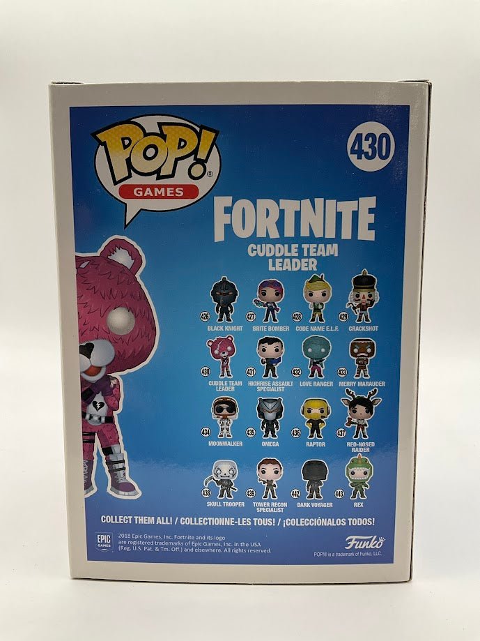 Cuddle Team Leader Funko Pop! Fortnite #430 - Collector Store LLC