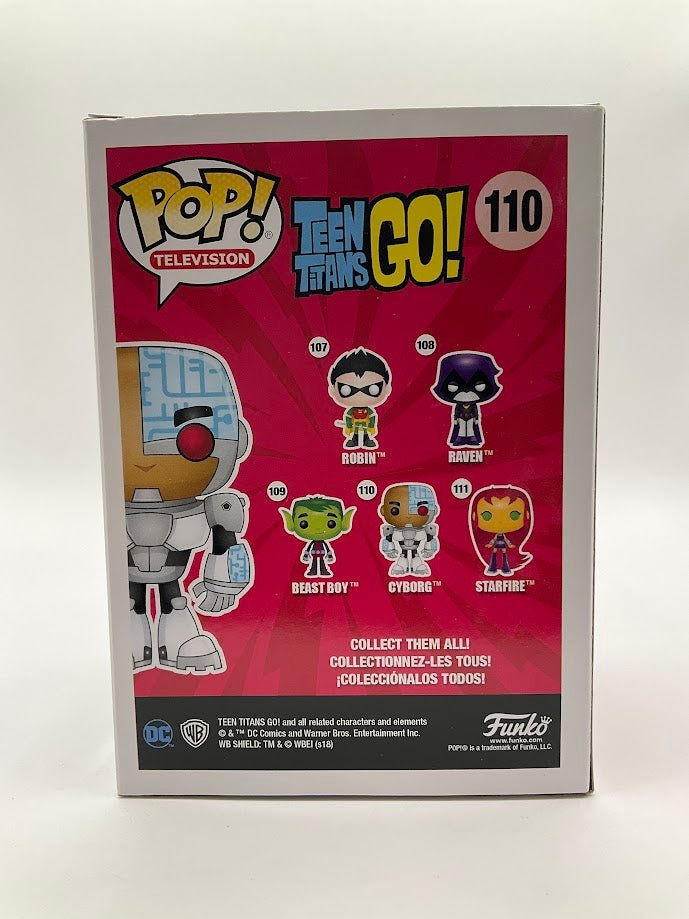 Cyborg Funko Pop! Teen Titans Go! Funko Pop! #110 Walmart Exclusive - Collector Store LLC