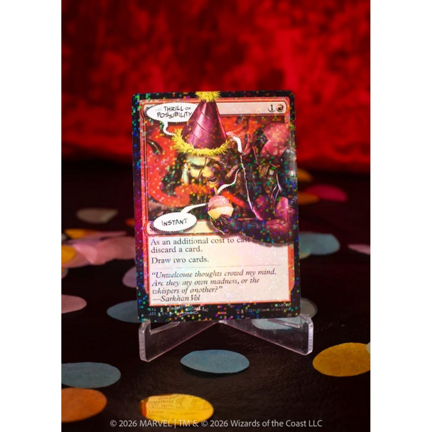 Magic the Gathering: Secret Lair x Marvel - I Fixed It (You're Welcome) [Pool Party Foil]