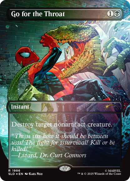 Magic the Gathering: Secret Lair x Marvel - Spider-Man: Villainous Plots [Rainbow Foil Edition]