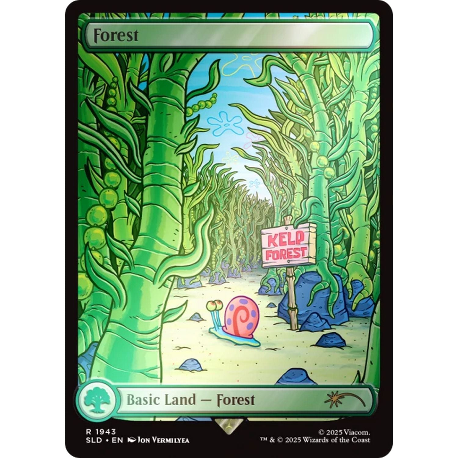 Magic the Gathering: Secret Lair x Spongebob Squarepants - Lands Under the Sea (Rainbow Foil)、Magic the Gathering、kayou