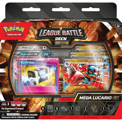 Pokemon TCG: Mega Lucario ex League Battle Deck *Expected Release Date 06-19-2026*
