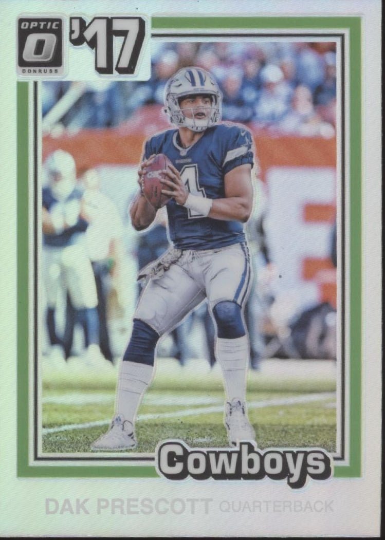 Dak Prescott 2017 Panini Donruss Optic Prizm #26 - Collector Store LLC