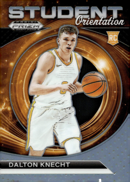 Dalton Knecht 2024 Panini Prizm Draft Picks Student Orientation Prizm RC #7 - Collector Store LLC
