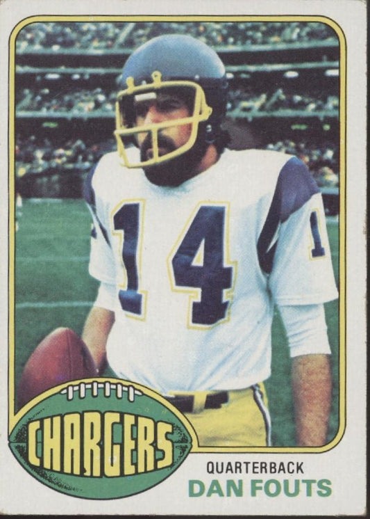 Dan Fouts 1976 Topps #128 San Diego Chargers VG - Collector Store LLC
