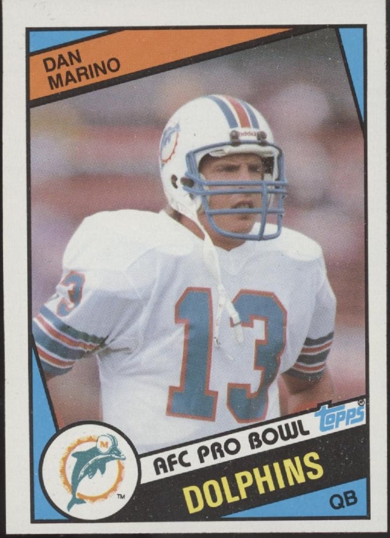 Dan Marino 1984 Topps AFC Pro Bowl RC #123 - Collector Store LLC