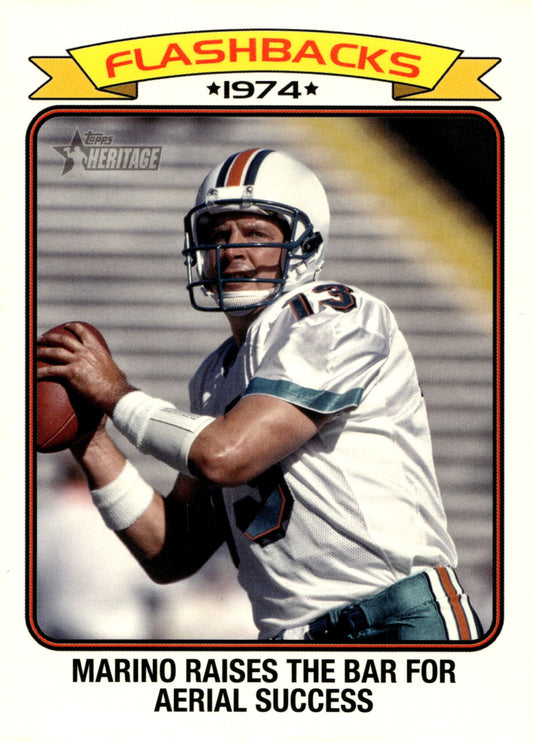 Dan Marino 2023 Topps Composite Heritage Flashbacks #FF - 16 - Collector Store LLC