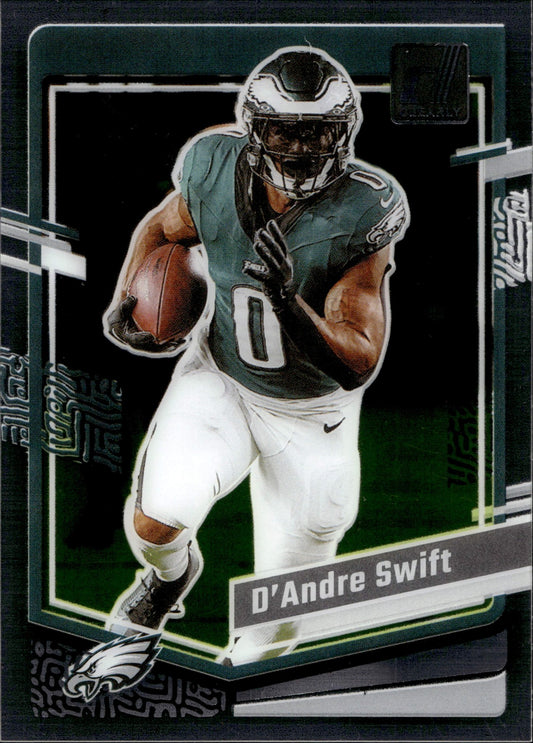 D'Andre Swift 2023 Panini Clearly Donruss #39 - Collector Store LLC