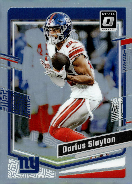 Darius Slayton 2023 Panini Donruss Optic Prizm #142 - Collector Store LLC