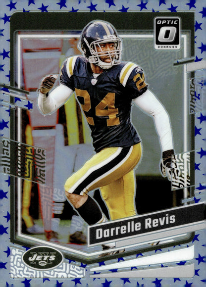 Darrelle Revis 2023 Panini Donruss Optic Stars Prizm #152 - Collector Store LLC