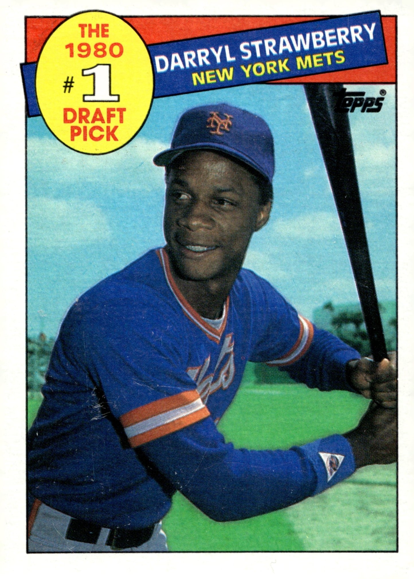 Darryl Strawberry 1985 Topps 1 Draft Pick 278 1 - Collector Store LLC