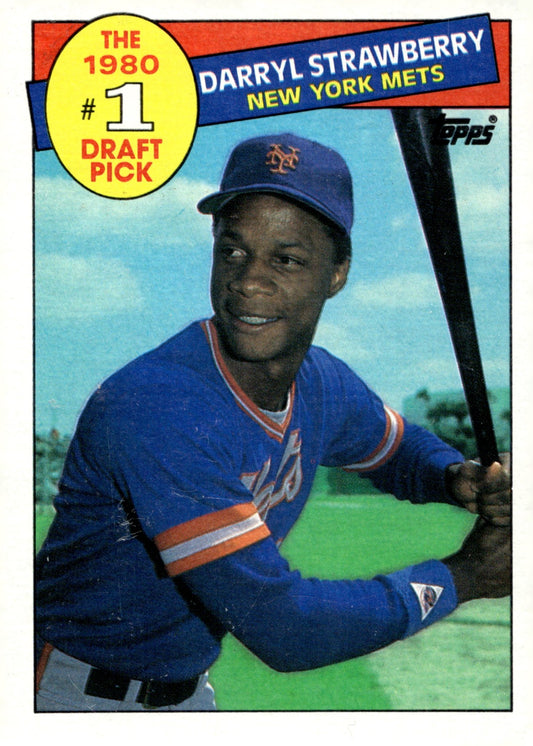 Darryl Strawberry 1985 Topps 1 Draft Pick 278 1 - Collector Store LLC