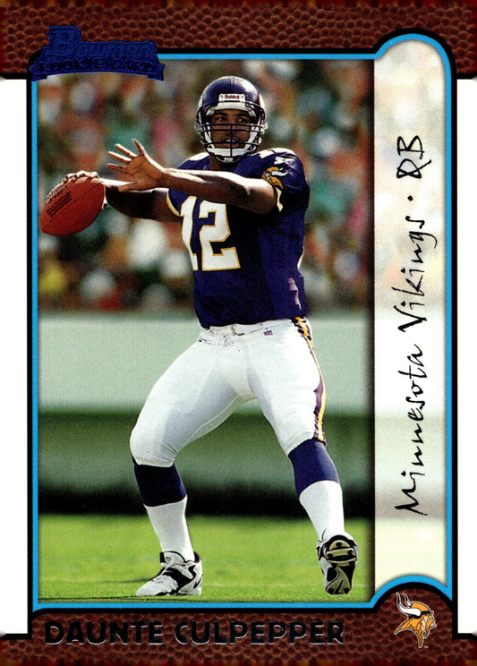 Daunte Culpepper 1999 Bowman RC #166 - Collector Store LLC