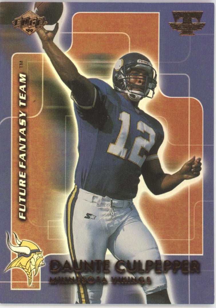 Daunte Culpepper 1999 Collector's Edge Triumph Future Fantasy Team #FFT5 - Collector Store LLC