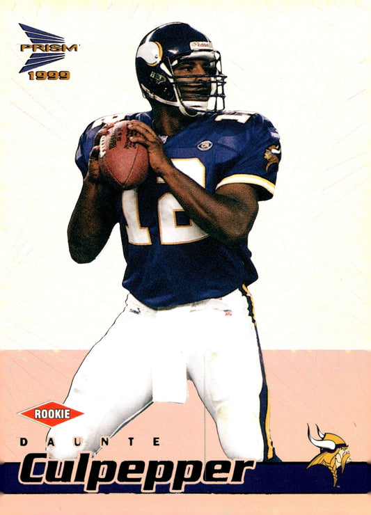 Daunte Culpepper 1999 Pacific Prism RC #80 - Collector Store LLC