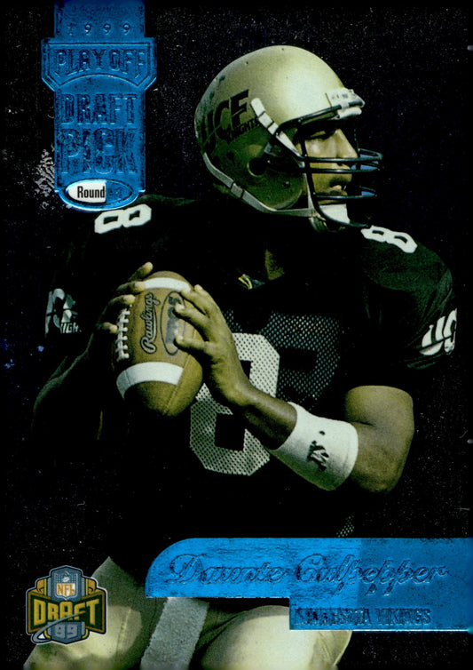 Daunte Culpepper 1999 Playoff Draft Pick Round 1 RC #DP10 - Collector Store LLC