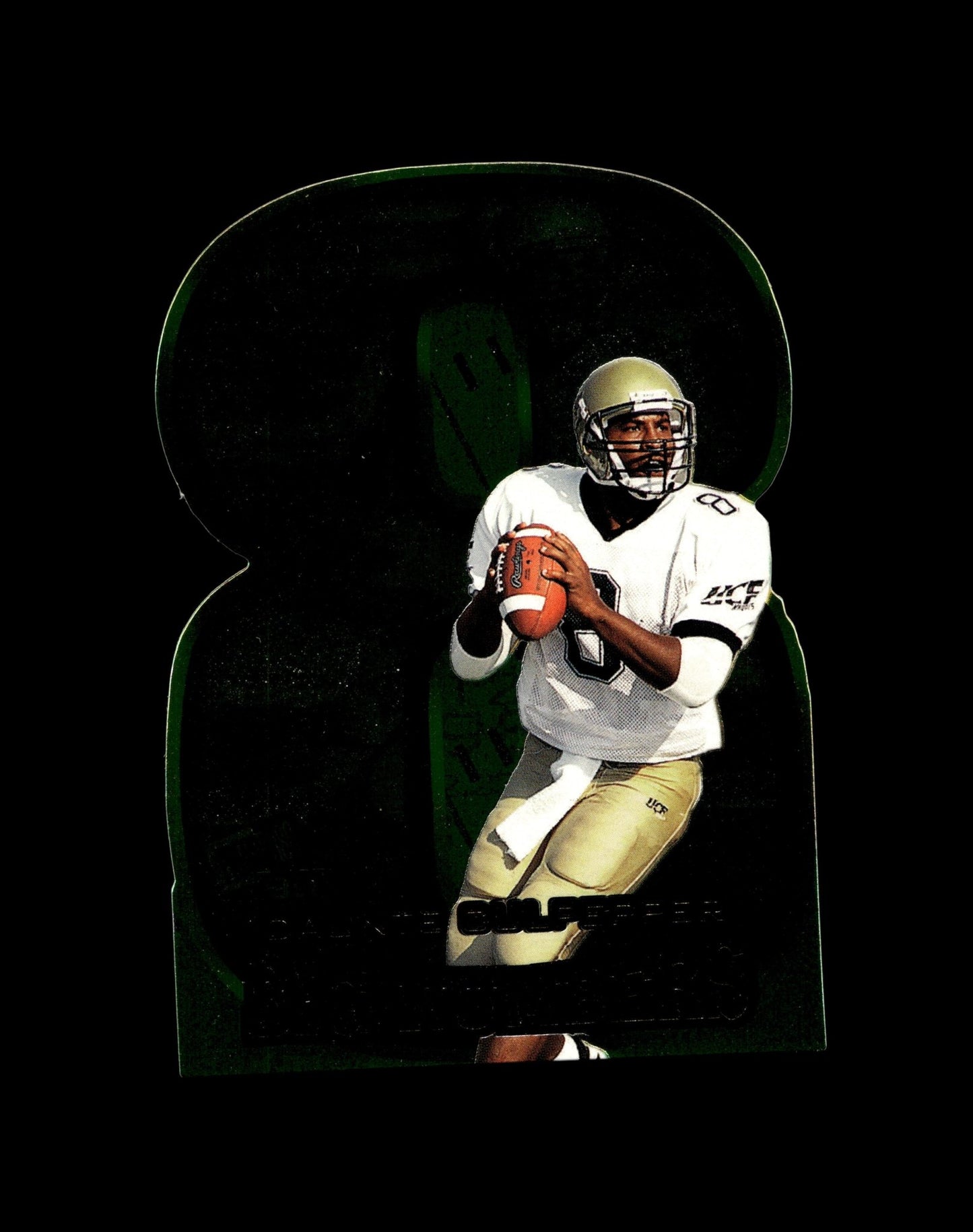 Daunte Culpepper 1999 Press Pass Big Numbers Die - Cut 8 #7 - Collector Store LLC