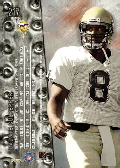 Daunte Culpepper 1999 Skybox Metal Universe RC #217 - Collector Store LLC