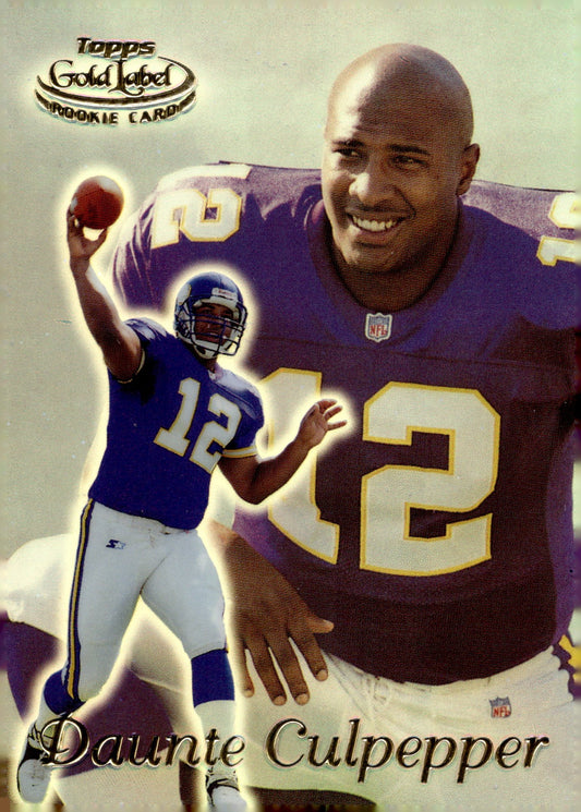 Daunte Culpepper 1999 Topps Gold Label RC #46 - Collector Store LLC