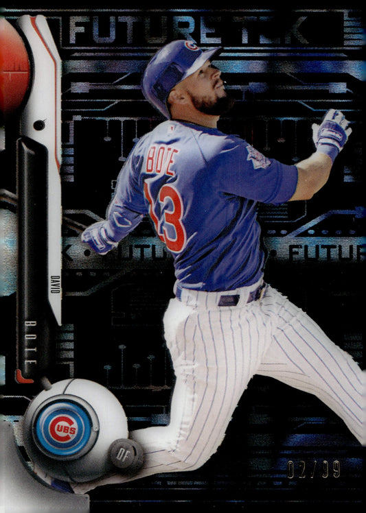 David Bote 2019 Topps Tek Future 02/99 #FT - DB - Collector Store LLC