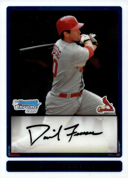 David Freese 2009 Bowman Chrome #BCP38 - Collector Store LLC